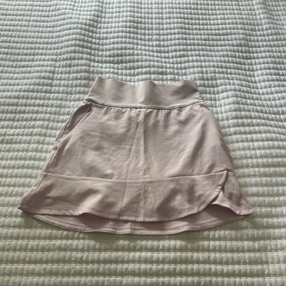 adidas Light Pink Circle Skirt with High Waist